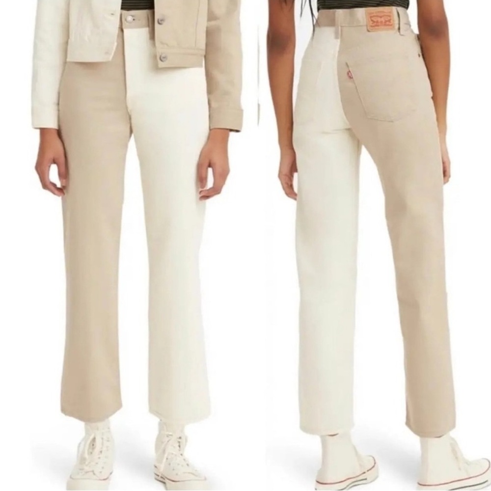 Two-Tone Levi Jeans